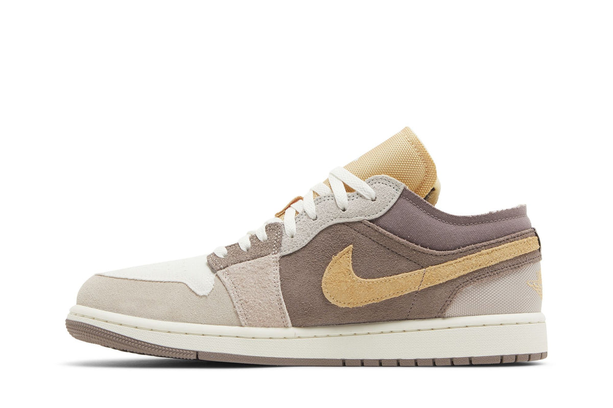 Air Jordan 1 Low SE Craft Taupe Haze Sneakers - DN1635-200