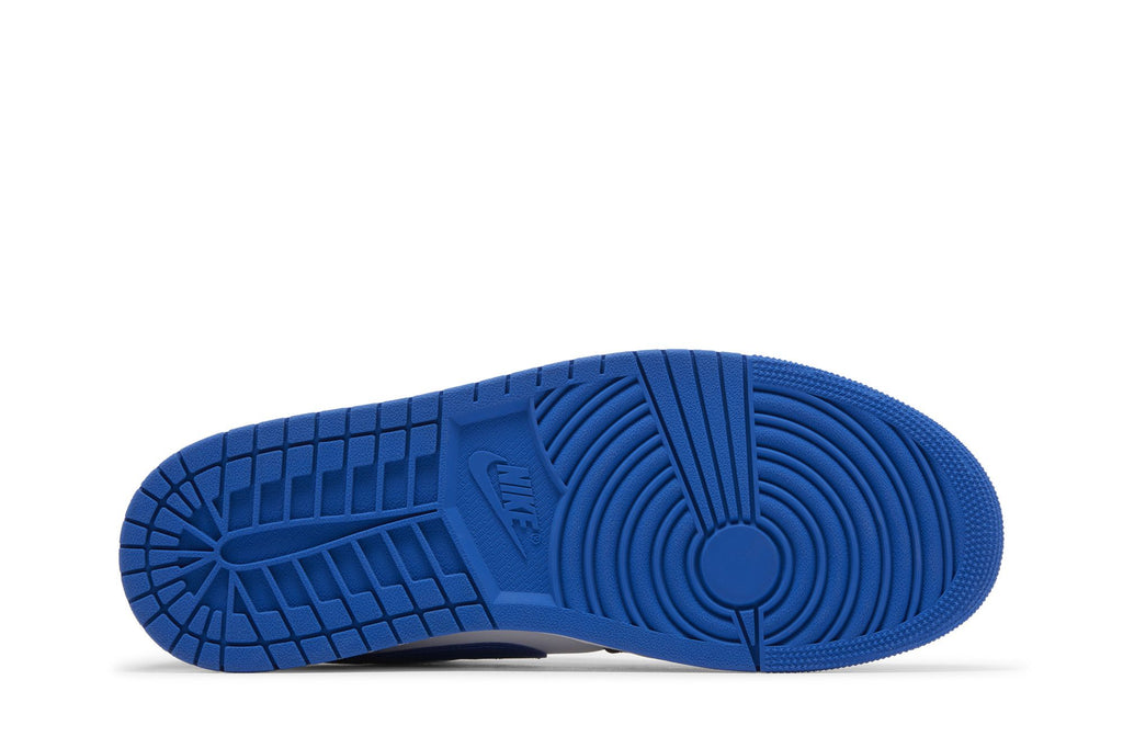 Jordan 1 Low Alternate Royal Toe Sneakers 553558-140 White/Black/Royal Blue