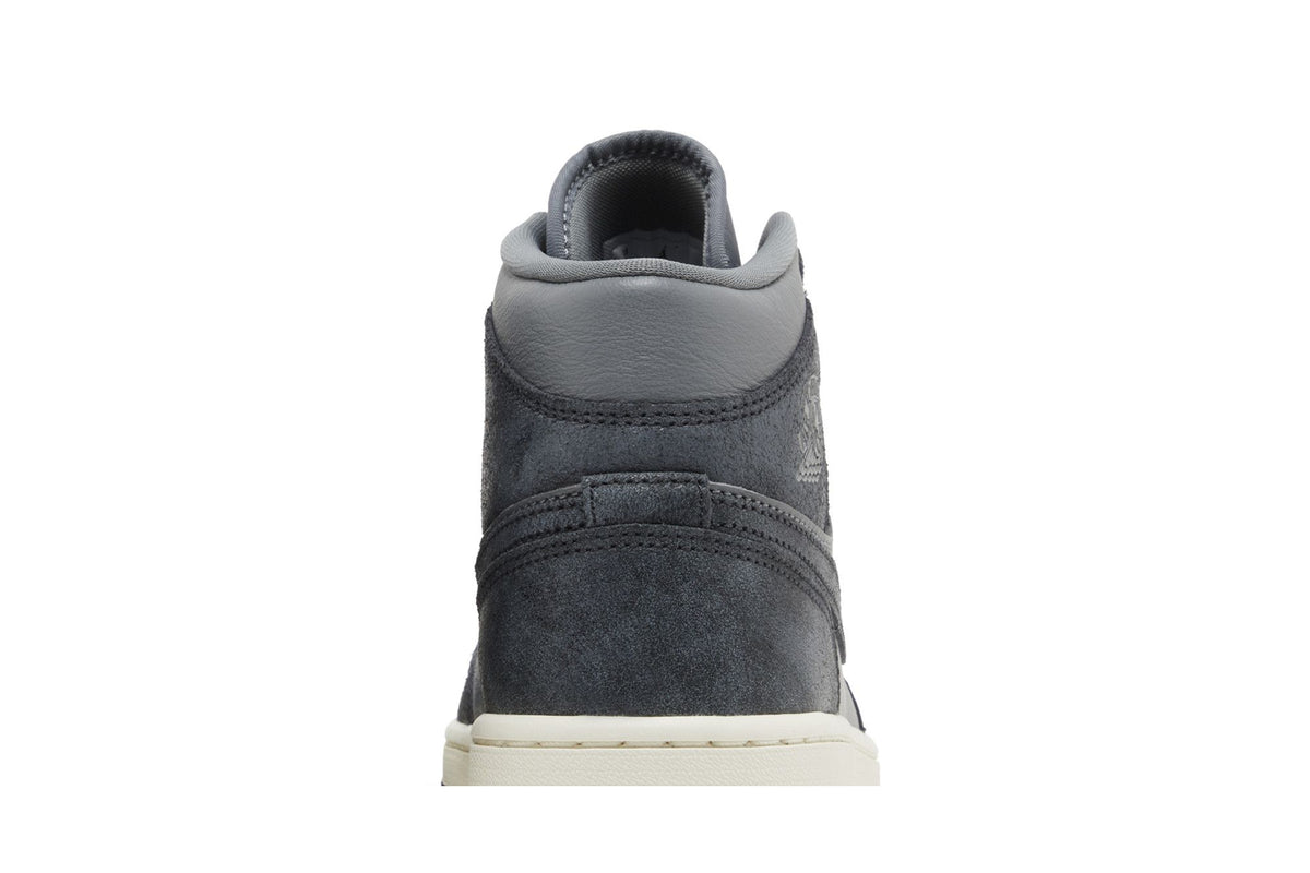 Jordan 1 Mid Distressed Smoke Grey Women's FJ3448-001