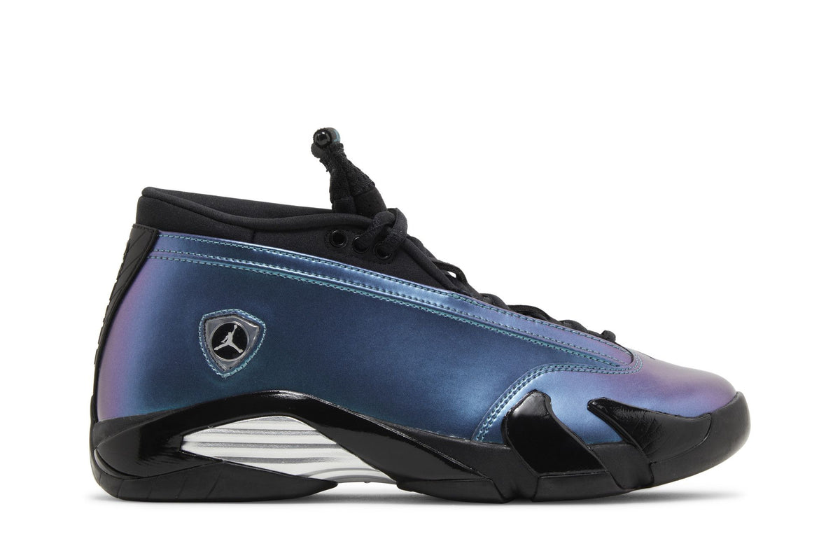 Jordan 14 Retro Love Letter Women's DH4121-300 Mineral Teal Metallic Silver