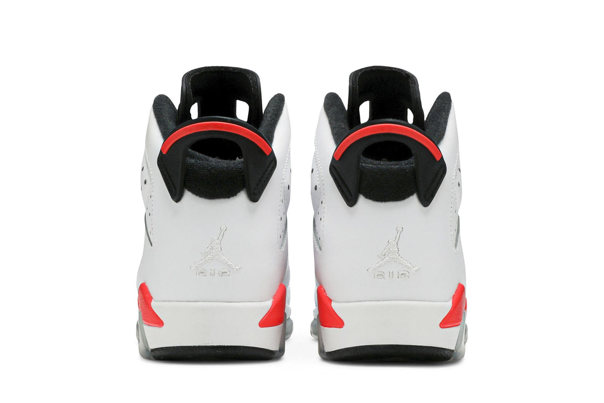 Jordan 6 Retro Infrared White (2014) (GS) - 384665-123 - Grade School Sizing