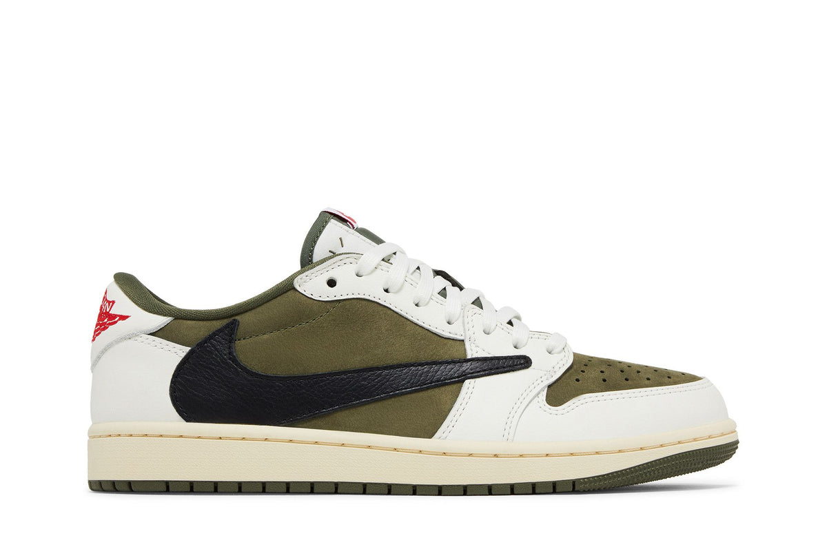 Air Jordan 1 Retro Low OG SP Reverse Olive collab Travis Scott DM7866-200