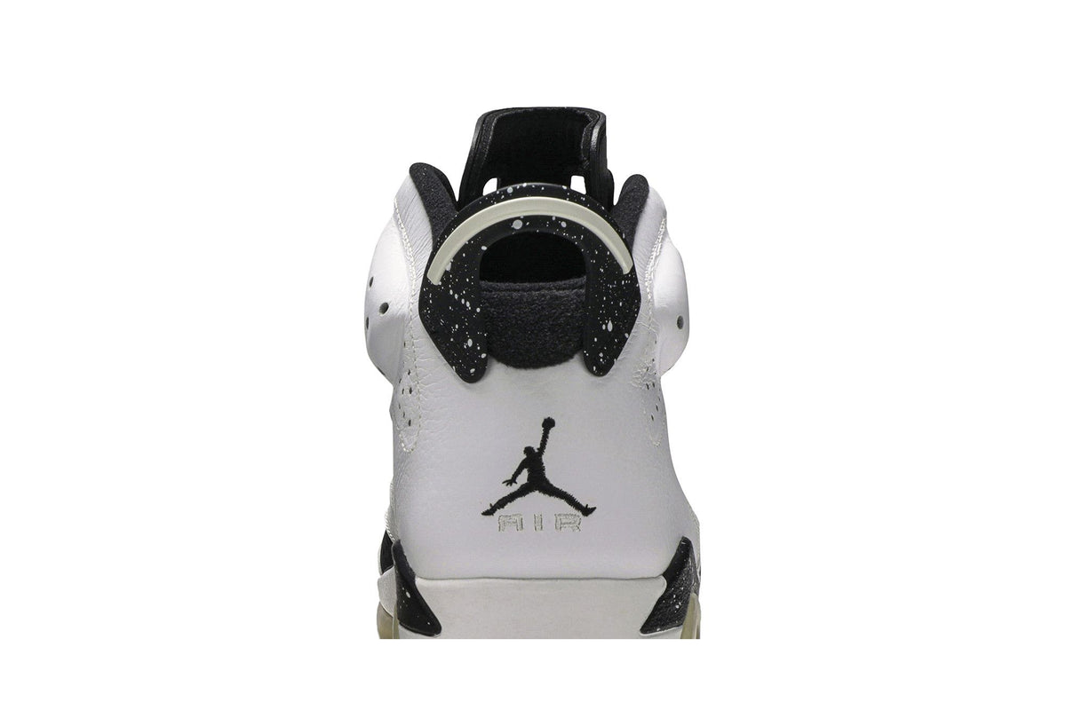 Jordan 6 Retro Oreo White Black Speckle 384664-101 Sneakers