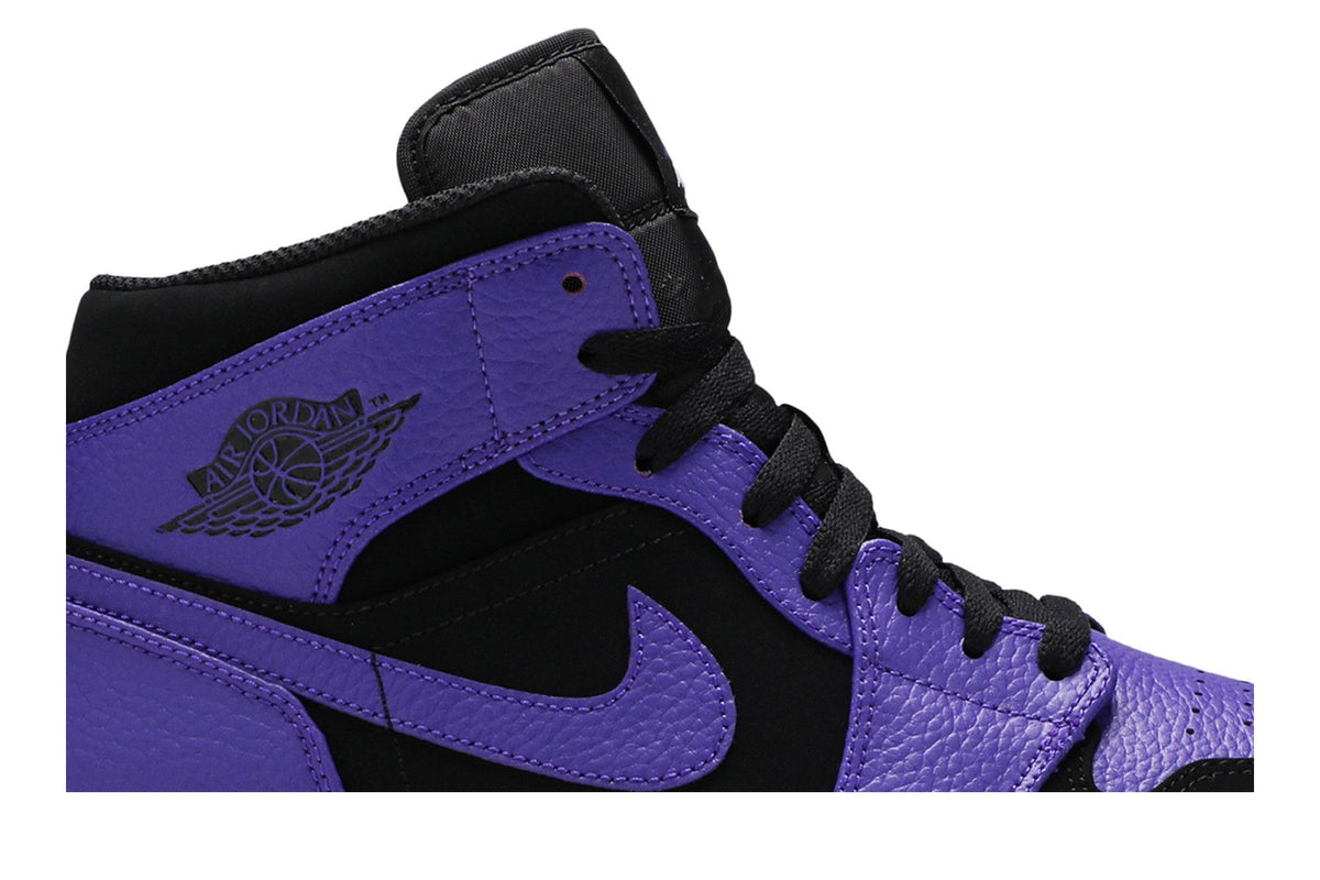 Air Jordan 1 Mid Black Dark Concord (554724-051)