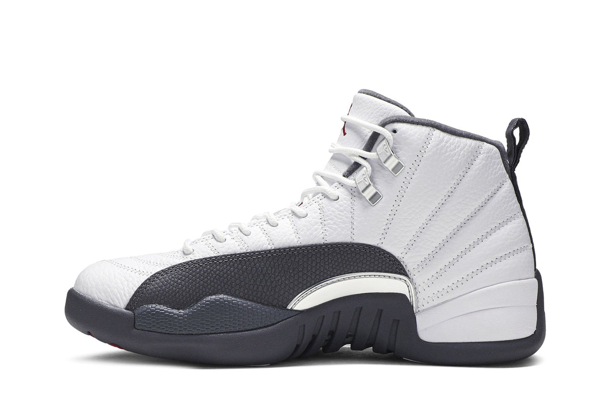 Air Jordan 12 Retro White Dark Grey 130690-160