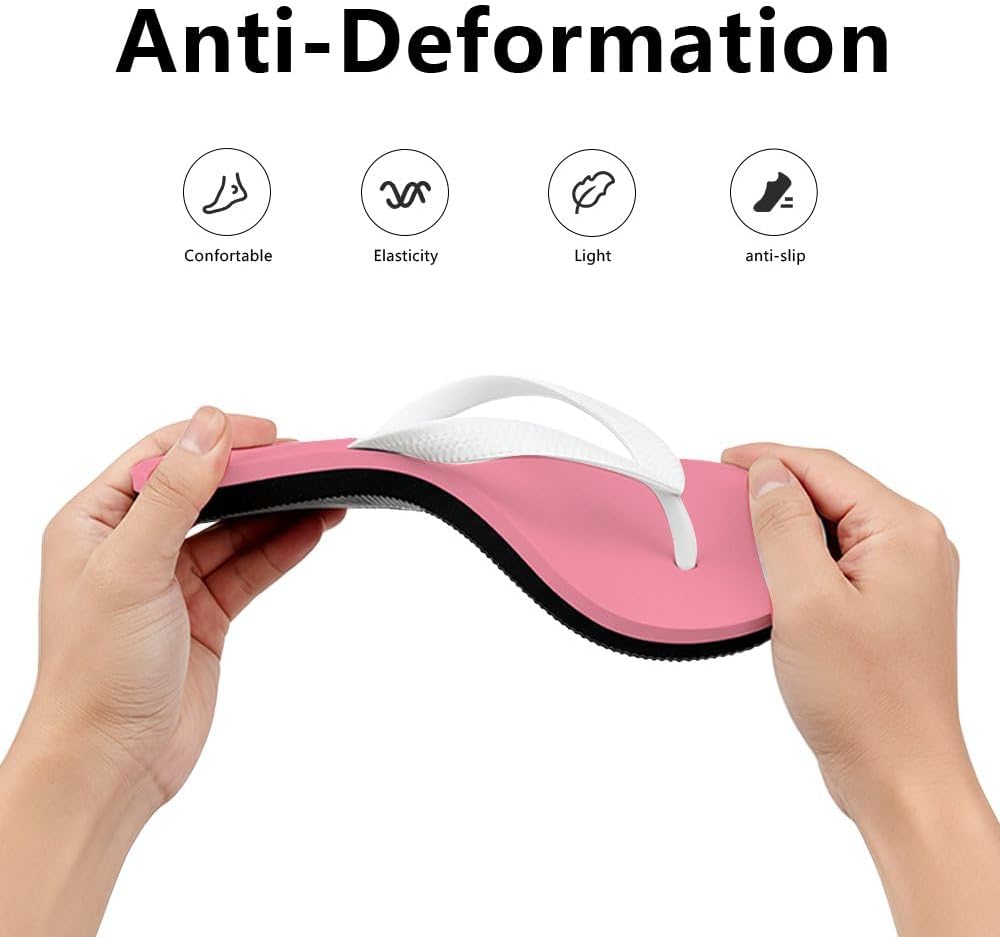 Solid-Color Beach Flip-Flops - view 34