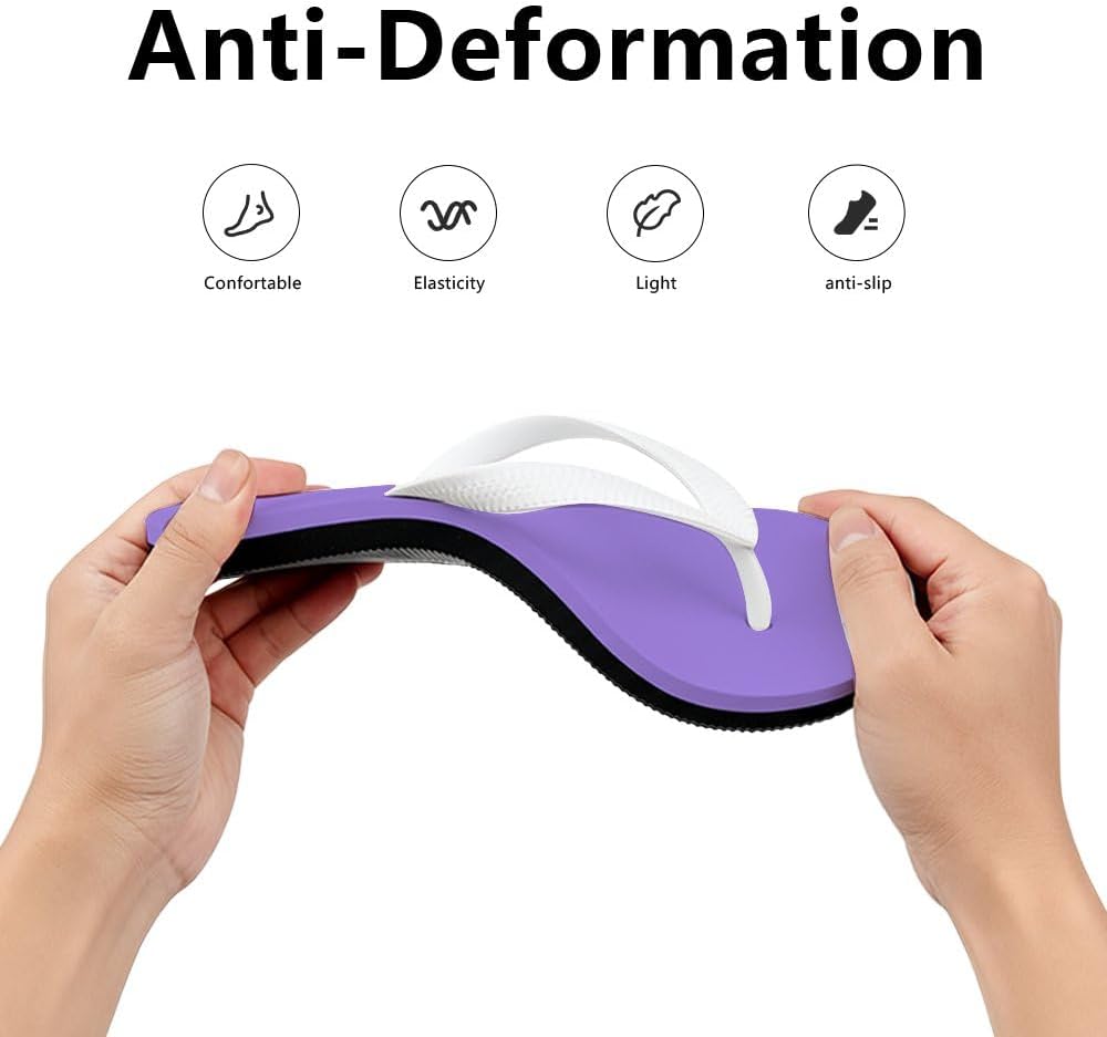 Solid-Color Beach Flip-Flops - view 40