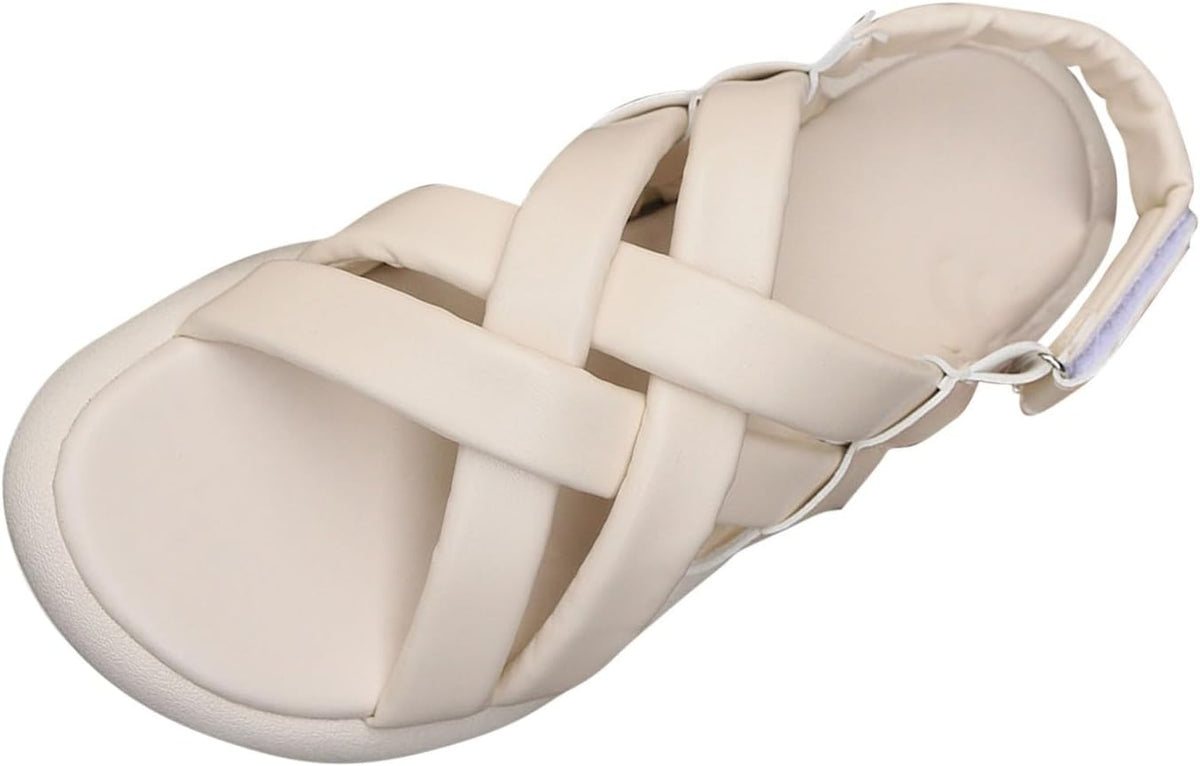 Women's Padded Woven-Strap Slide Sandals - view 8