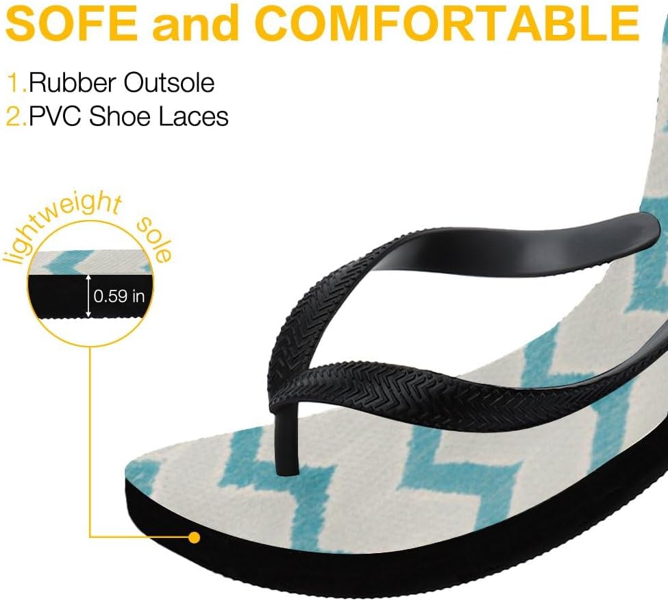 Tropical Print Beach Flip-Flops - view 29