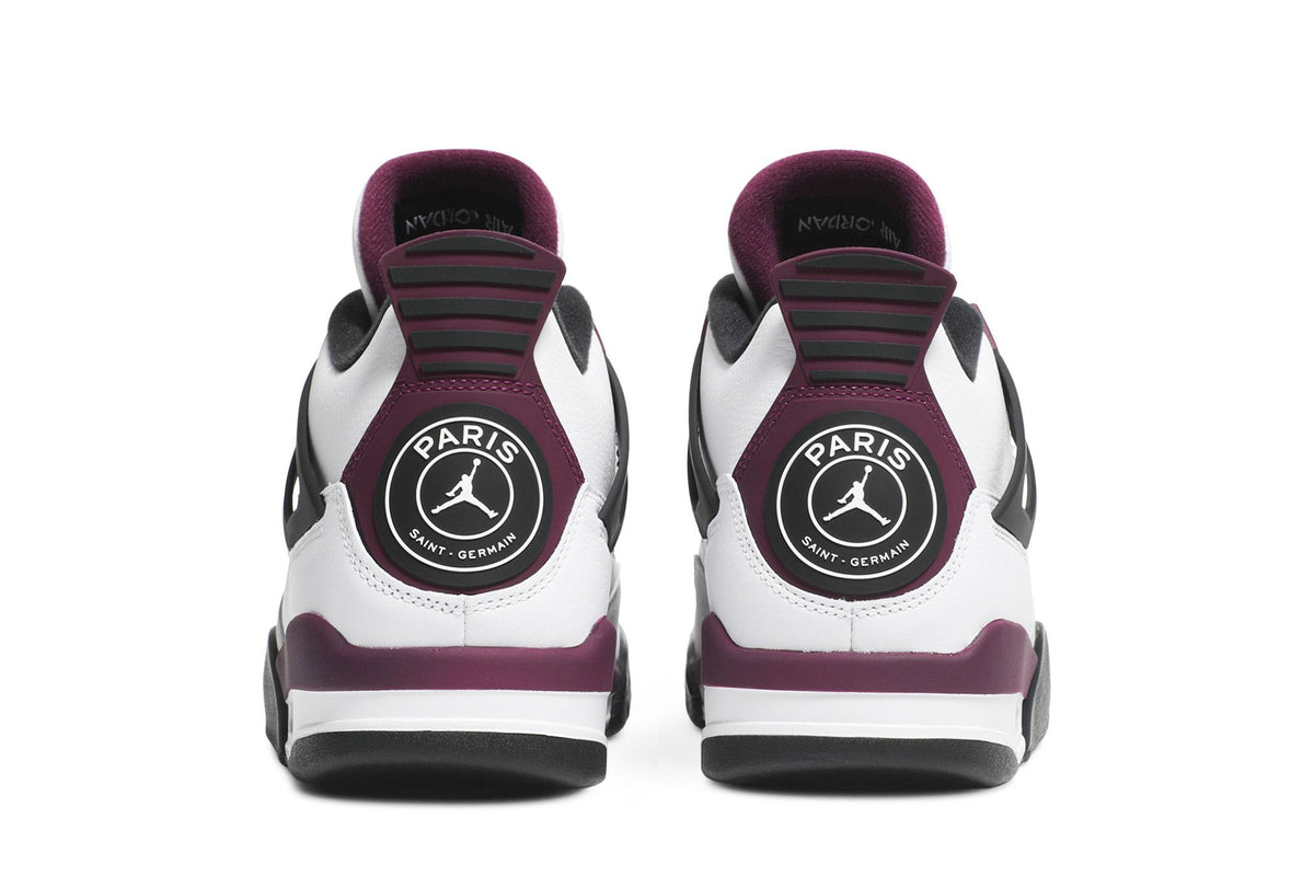 Air Jordan 4 Retro Bordeaux collab Paris Saint-Germain CZ5624-100