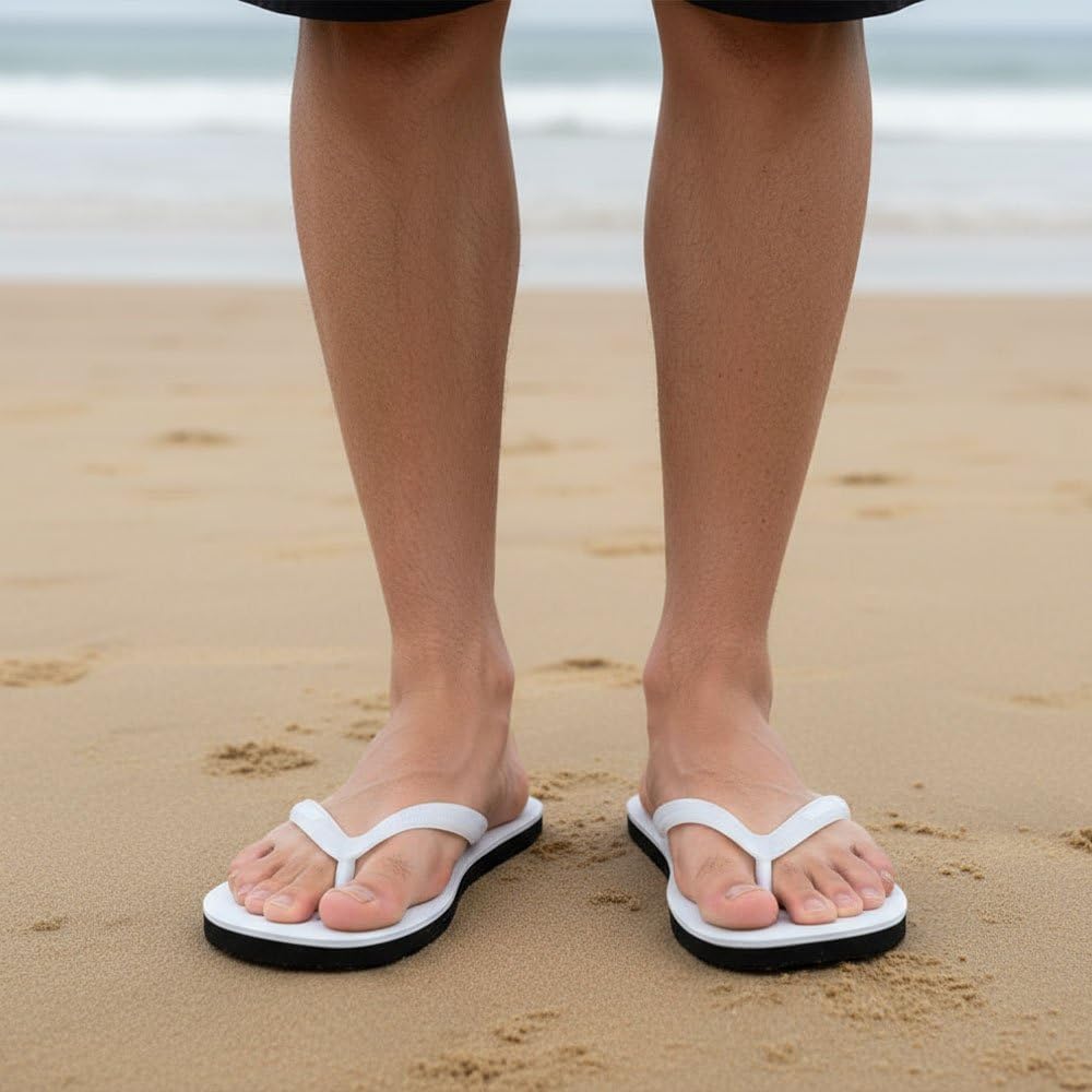 Solid-Color Beach Flip-Flops - view 45