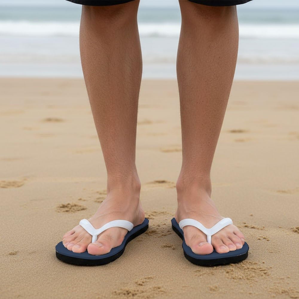 Solid-Color Beach Flip-Flops - view 21