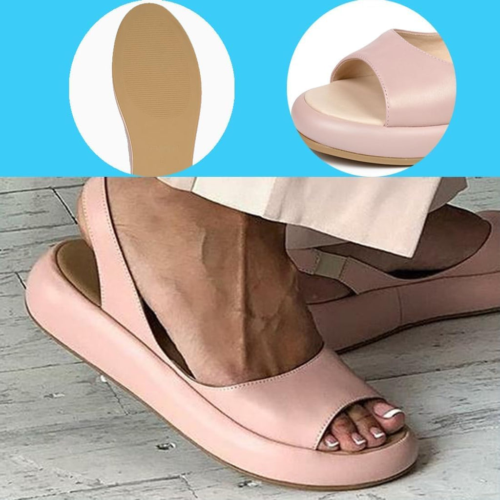 Women's Slingback Platform Wedge Sandals - view 5
