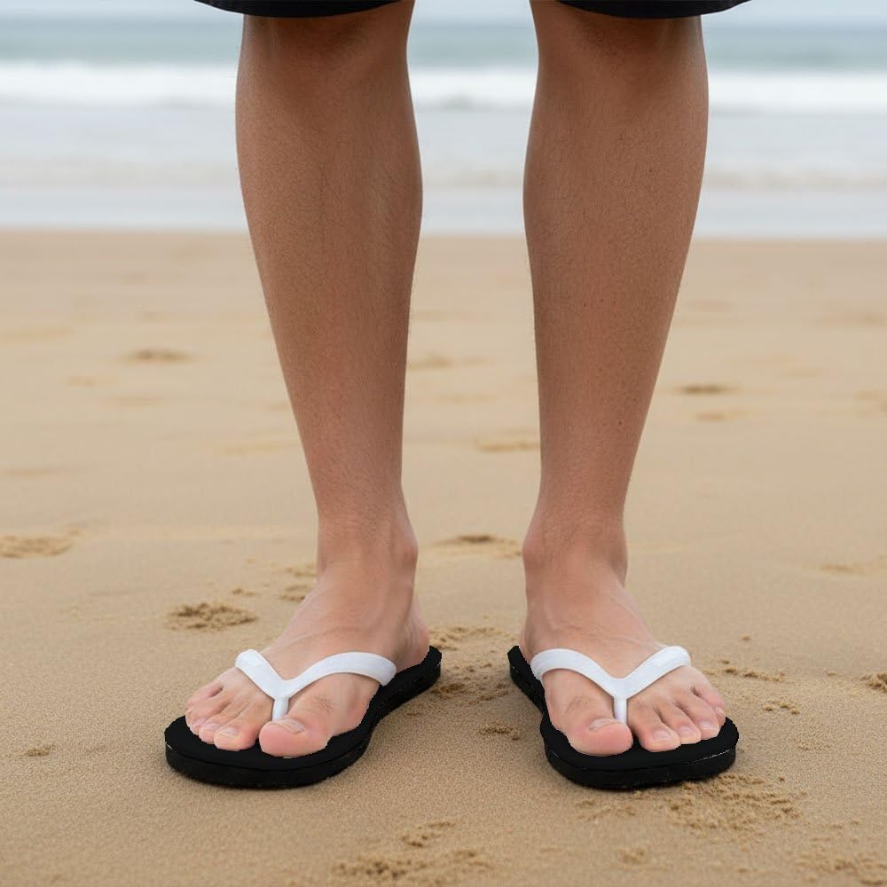 Solid-Color Beach Flip-Flops - view 9