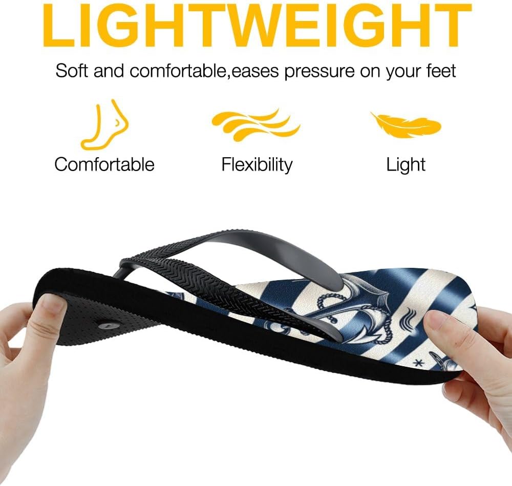 Tropical Print Beach Flip-Flops - view 16