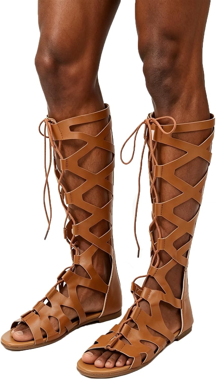 Women's Tall Lace-Up Gladiator Sandals - view 11