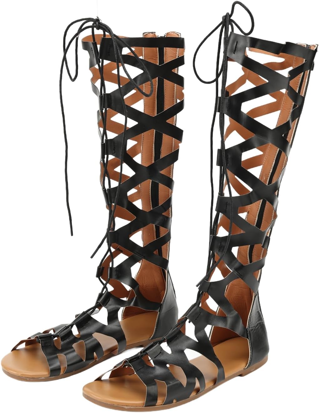 Women's Tall Lace-Up Gladiator Sandals - view 1