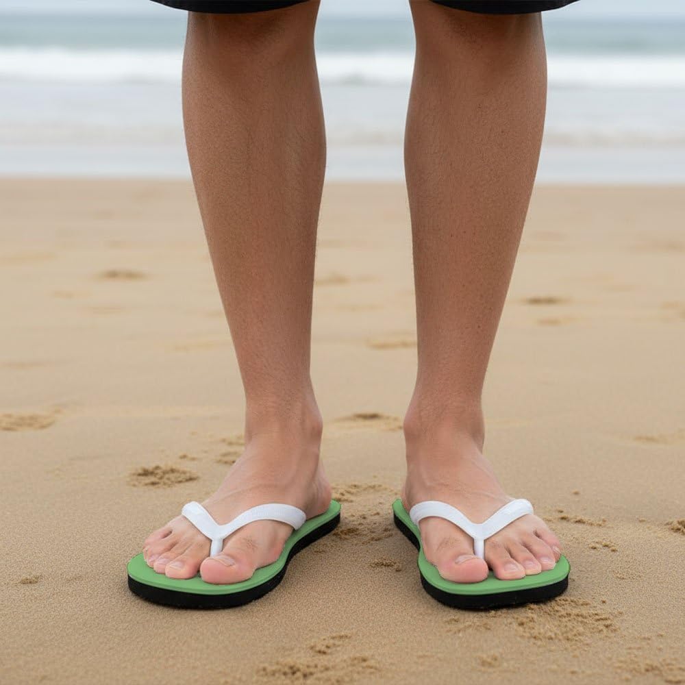 Solid-Color Beach Flip-Flops - view 15