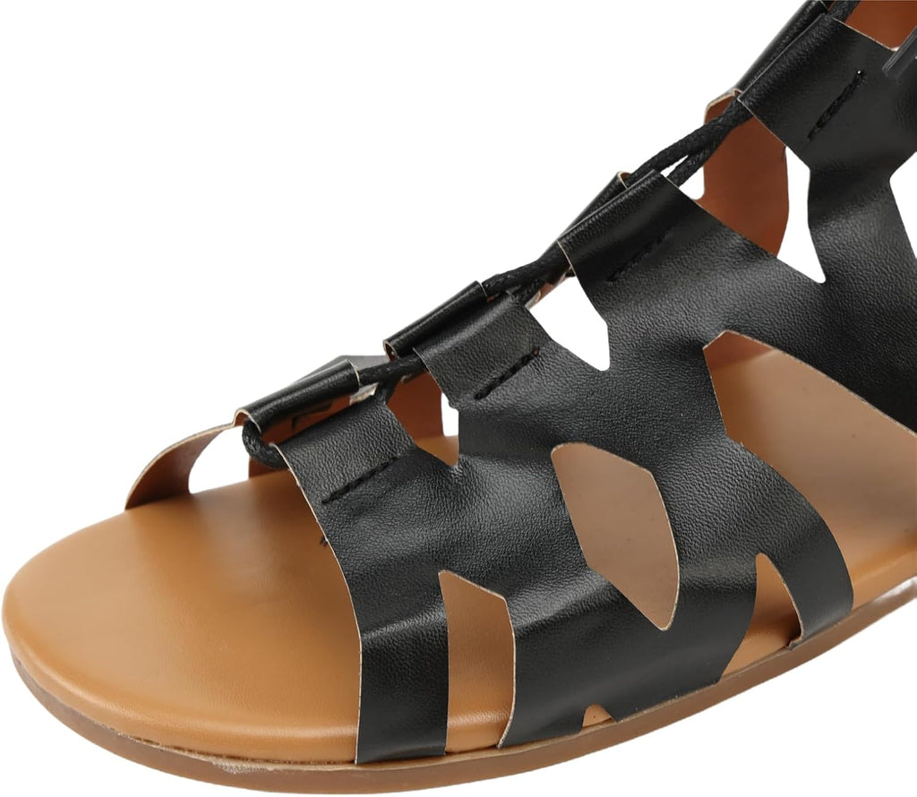 Women's Tall Lace-Up Gladiator Sandals - view 6