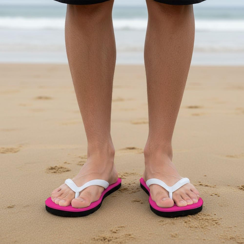 Solid-Color Beach Flip-Flops - view 51