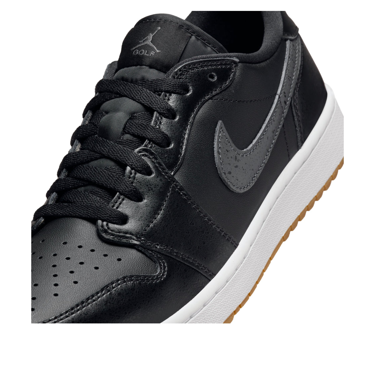 Jordan 1 Retro Low Golf Shoes Black Gum DD9315-005