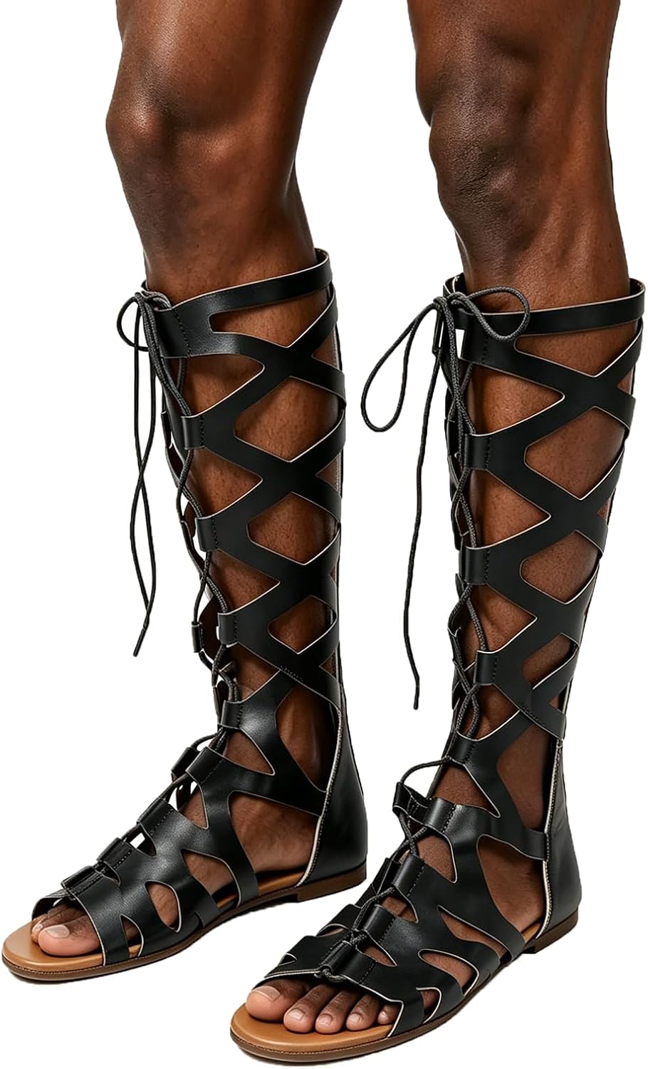 Women's Tall Lace-Up Gladiator Sandals - view 5