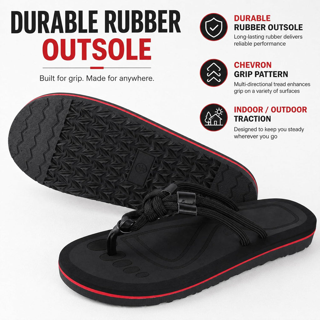 Knotted Rope Strap Flip-Flops - view 6
