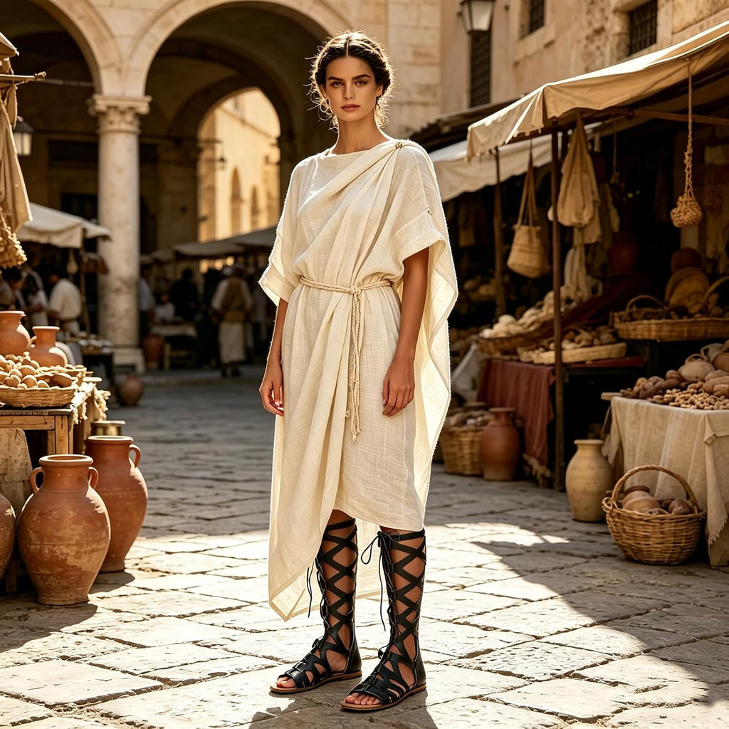 Women's Tall Lace-Up Gladiator Sandals - view 2