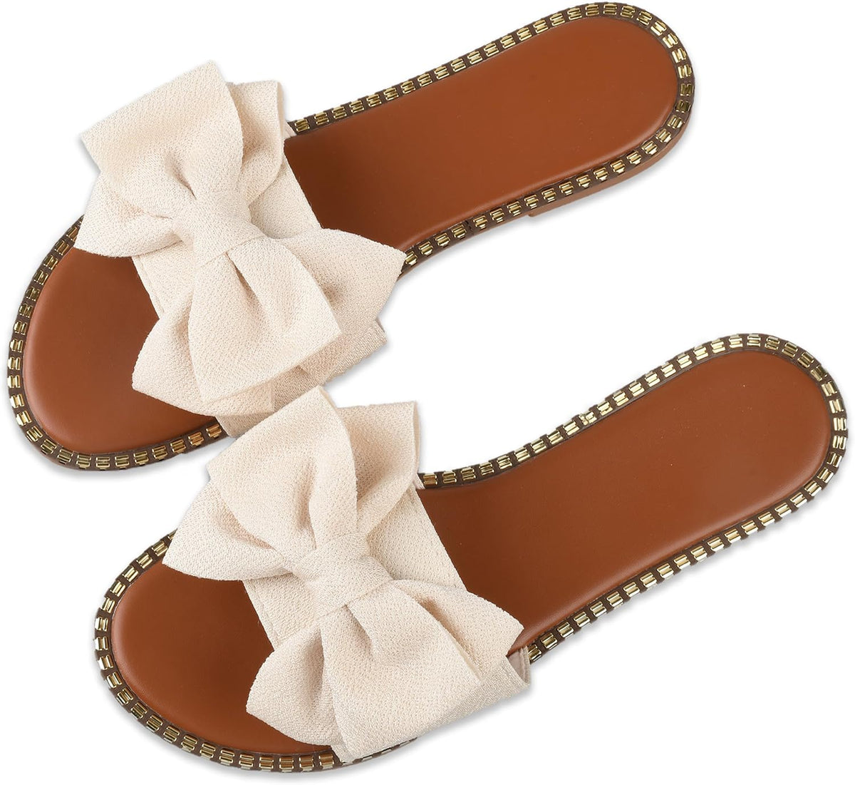 Women's Bow Knot Flat Slide Sandals - view 10