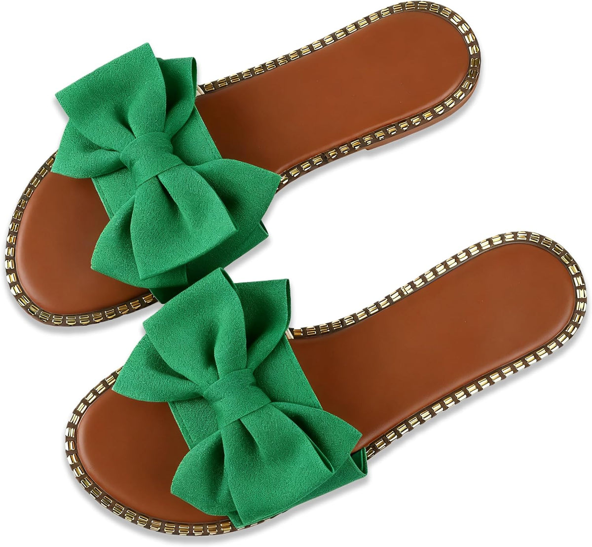 Women's Bow Knot Flat Slide Sandals - view 22