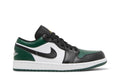 Jordan 1 Low Green Toe Sneakers - Noble Green/White/Black - 553558-371