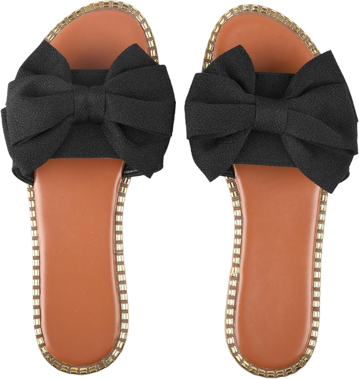 Women's Bow Knot Flat Slide Sandals - view 13