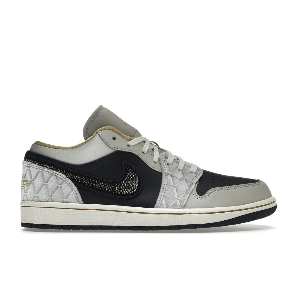 Air Jordan 1 Low SE Beaded Swoosh DV1762-001