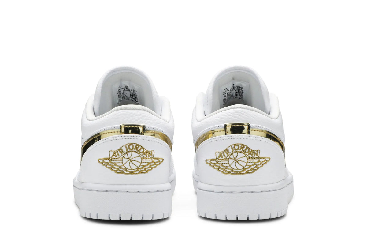 Air Jordan 1 Retro Low 'White Metallic Gold' CZ4776-100