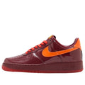 Nike Air Force 1 Low QS Patent Leather Dark Team Red IO4489-601 - SandalStep