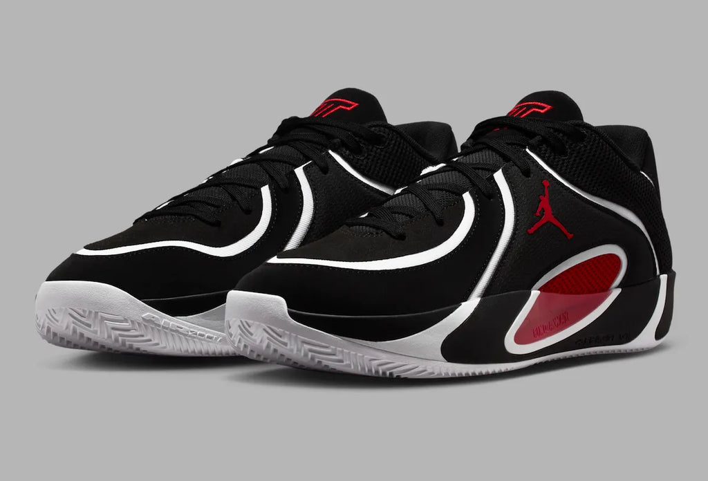 Jordan Tatum 4 Premium Black White Red HQ4613-001